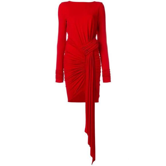 ALEXANDRE VAUTHIER Crew Neck Midi Length Dress NWT Size 34 (US size 2) - Picture 4 of 8